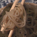 西口喜多や - 細いお蕎麦をリフトアップ！