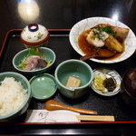 鮮菜家 - 豆腐と茄子のとろ～り揚げ出し