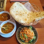 ハビビ ハラル レストラン - ダブルカレーセット９００円