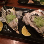 きし野 - 牡蠣の昆布酢しめ×2