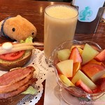 神戸にしむら珈琲店 - フルーツセット