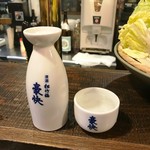 ぼんてん酒場 - 熱燗（300円）