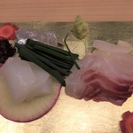 旬菜 おぐら家 - あおりいか・さより・たい