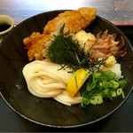 瀬戸内製麺710 - とり玉天ぶっかけ