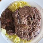 鶏の赤ワイン煮込み1,080円