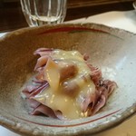 創作和食敬三 - ホタルイカの酢味噌和え