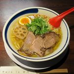 This is 中川 - 【限定】焼き煮干塩チンタン８００円