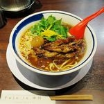 This is 中川 - 【限定】中川風せせり中華ソバ　８００円