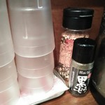 麺屋 はなぶさ - 卓上薬味