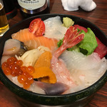 竹寿司 - 北海三昧丼 1/2