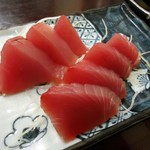 めし処　ひとりむすめ - 刺身定食の「刺身」のみ注文。