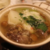 しゅん逢 紗々木 - 小鍋　牛ほほ肉　淀大根　蓮根餅
