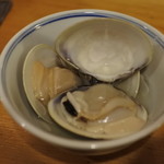 平和寿司 - 3年物ハマグリ酒蒸し