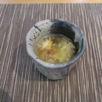中國菜 心香 - 本日のランチ　たっぷり野菜と玉子のスープ