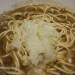 煮干乱舞 - かけそば（醤油）