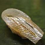 平和寿司 - さより昆布締め