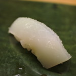 平和寿司 - 烏賊を天然塩で