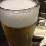 串かつ　日光 - 生ビール
