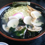 潮騒の湯 - はまぐりラーメン