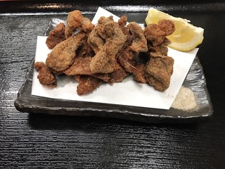 Hakatamotsunabekushiyakichikappa - ホルモン揚げ(牛フク、赤せん)　６００円