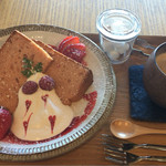 あいはなカフェ - ケーキセット