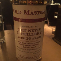 TOKYO Whisky Library - ベンネヴィス16年オールドマスター