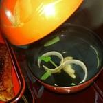 炭焼うなぎ あおいや - 肝吸い