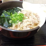 うどん市場 - 肉わかめうどん　小