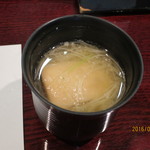 割烹 新多久 - 味噌汁