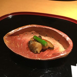 花小路 さわ田 - 煮鮑のオイスターソース