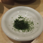 おらが - 【再訪】ホタテの69つけ麺の青のり