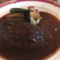 ドラード - 粗挽きハンバーグランチ¥1000