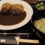 豚しゃぶ・やきとん 森の酒場 隠豚 - ひれカツカレー