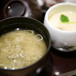 Hokkaidou Umare Washokudokoro Tonden - みそ汁・茶碗蒸し