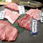 Yakiniku Wacchoi - 5種盛り