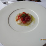 アル・ケッチァーノ - スズキのカルパッチョ