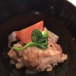 遊食豚彩 いちにいさん - コースのすじ煮込み