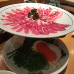 遊食豚彩 いちにいさん 銀座店 - いちのコースの野菜アンド肉2人前