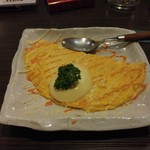よも麺てんき - チーズ明太オムレツ
