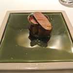 リストランテ カノフィーロ - インカのメザメのコンフィとタラコのボッタルガ