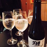 京橋 婆娑羅 - 獺祭