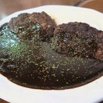 カウボーイカレー - 鹿肉とビーフのハンバーグ謹賀新年スペシャル（笑）