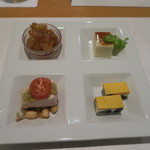 中国彩膳 にじょう - 29年2月　前菜4種