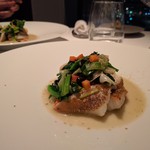オーグードゥジュール ヌーヴェルエール - 鮮魚のプレゼと春野菜