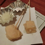 やきとり 戎 - 「マンチェゴチーズ」「マオンチーズ」各180円