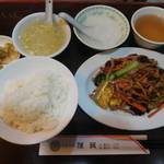 味雅 - キクラゲと玉子炒め　￥850-