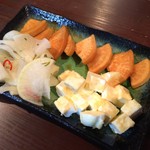 かはほり - 本日の自家製漬物盛合せ