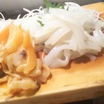 かわなみ鮨 - 烏賊、青柳刺身