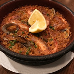 地中海食堂Oliva - 魚介のパエージャ
