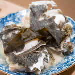 うを徳 - 2017.2 クエのカブト酒蒸し